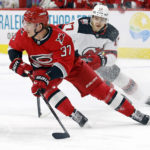 Canes beat Devils, move into 1st in Metropolitan Division