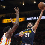 Murray scores 34 points, short-handed Hawks beat Nuggets