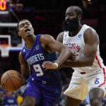 Embiid scores 53, leads 76ers to 131-113 win over Hornets
