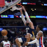 Williamson scores 29, Pelicans hold off Pistons 104-98