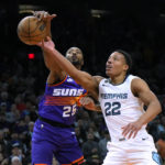 Bane returns, Grizzlies rout Booker-less Suns 125-100