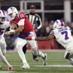 Josh Allen throws for 2 TDs, Bills beat Patriots 24-10