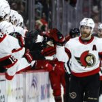 Red Wings score 3 goals early in 3rd to beat Senators 4-2