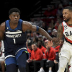Lillard ties own Blazers mark with 11 3-pointers, beats Minn