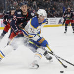 Thompson nets 4 in 1st, 5 overall, as Buffalo tops Columbus