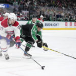 Johnston's late goal pushes Stars to 4-2 win over Canadiens