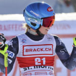 Goggia stuns with downhill win despite broken fingers
