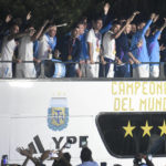 Huge crowds welcome Argentina team after World Cup victory
