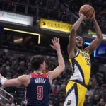 Hield, Haliburton lead Pacers past Wizards, 121-111
