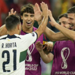 South Korea beats Portugal 2-1 at World Cup after late goal