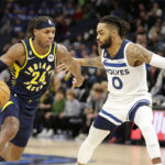 Russell scores 15 points in 4th, Wolves beat Pacers 121-115
