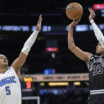 Magic beat Spurs 133-113 for 8th victory in 9 games