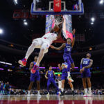 Embiid scores 53, leads 76ers to 131-113 win over Hornets