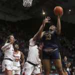 Miles scores 16, No. 5 Notre Dame beats No. 6 Virginia Tech