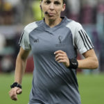 Stéphanie Frappart makes history as 1st female World Cup ref