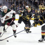 Stone scores twice in 3rd, Golden Knights beat Coyotes 5-2