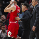 Ayo Dosunmu beats buzzer, Bulls beat Hawks 110-108