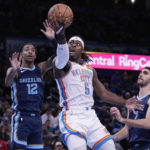 Grizzlies star Morant ejected, short-handed Thunder win