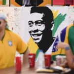 Image of Pelé shines bright for Brazilian fans at World Cup
