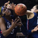 Miles, No. 7 Notre Dame women beat No. 3 UConn; Fudd hurt