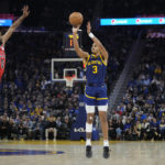 Poole scores 30 points with seven 3s off bench, Warriors win