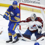 MacKinnon, Compher score 2 apiece, Avs beat Sabres 6-4