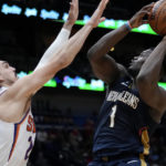 Williamson scores 35 again, Pelicans top Suns 129-124 in OT