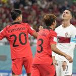 South Korea beats Portugal 2-1 at World Cup after late goal