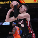 Herro makes 9 3s, scores 35 points to lead Heat past Thunder