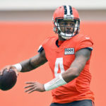 Watson dodges non-football questions after NFL suspension