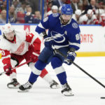 Husso makes 43 saves, helps Red Wings beat Lightning 4-2