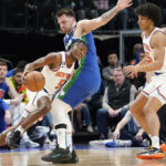Doncic has 60-21-10, rallies Mavs to wild OT win over Knicks