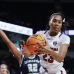 Cooke, Boston lead No. 1 Gamecocks to 87-23 win over Bucs