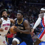 Williamson scores 29, Pelicans hold off Pistons 104-98