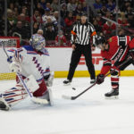 Panarin leads surging Rangers to 7-1 win over Blackhawks