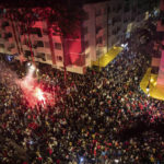 Moroccans celebrate historic World Cup win against Spain