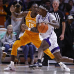Nkamhoua leads No. 13 Tennessee's rout of Alcorn State 94-40