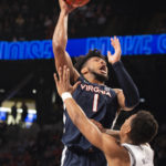No. 13 Virginia beats Ga Tech, Bennett ties school wins mark