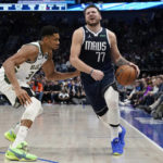 Lopez layup, Mavs FT woes save Bucks after Giannis fouls out