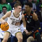 No. 14 Miami wins 9th straight, topping Notre Dame 76-65