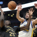 Poole scores career-high 43, Warriors win 1st without Curry