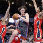 Murphy scores 23, Pelicans beat Thunder in OT without Zion