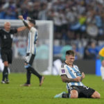 AP PHOTOS: World Cup highlights from Day 14