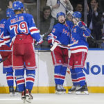 Rangers score 3 in third period to rally past Blues 6-4