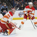 Laine scores on first shot, Blue Jackets beat Flames 3-1