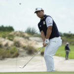 Tiger replacement Sepp Straka shares lead in the Bahamas