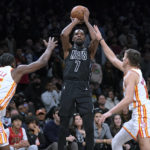 Durant, Irving help Nets edge Hawks to end 6-1 homestand
