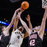 Edey has 29 points, 16 rebounds; No. 1 Purdue beats Davidson