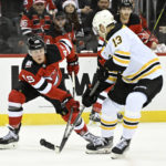 Pastrnak and Ullmark lead Bruins past struggling Devils, 4-3