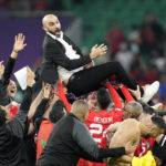 AP PHOTOS: World Cup highlights from Day 19